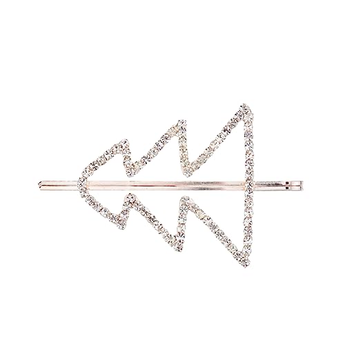 FOMIYES Weihnachtsbaum Haarnadel Aus Hochwertigem Material Elegantem Design Strass Für Damen Und Mädchen Stylisches Haar-accessoire Zur Weihnachtsdekoration von FOMIYES