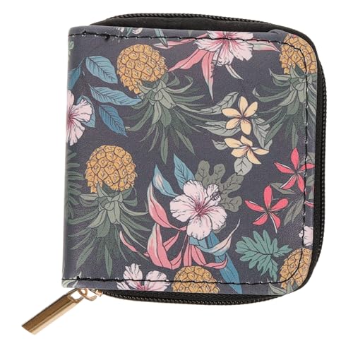 FOMIYES Kompakte Geldbörse für Damen Stilvolles PU Reißverschluss Portemonnaie Kleines Einzigartiges Design für Karten Münzen Praktisch für Verschiedene Anlässe von FOMIYES