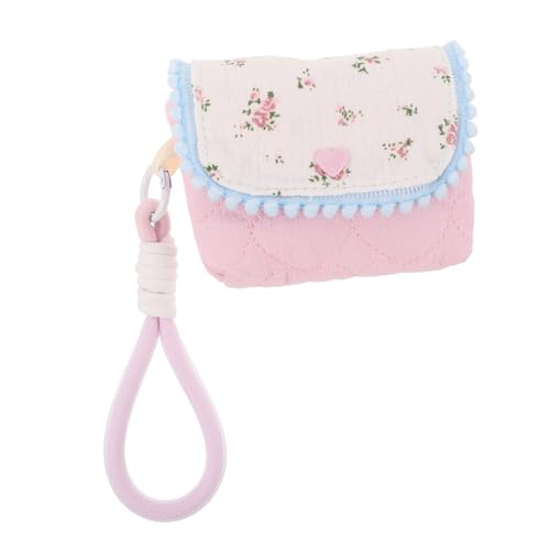 FOMIYES Kompakte Leichte Kameratasche Reiner Baumwolle mit Floralem Muster Stoßfest und Tragbar als Reise Organizer für Outdoor Fotografie und Sicheren Kameraaufbewahrung von FOMIYES