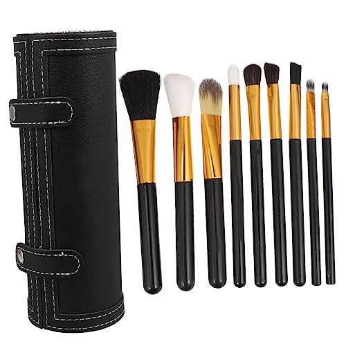 FOMIYES Reisetasche Tragbare Make up Pinsel Aufbewahrungstasche Kosmetikpinseltasche Organizer Mit Knopfverschluss Für Damen von FOMIYES