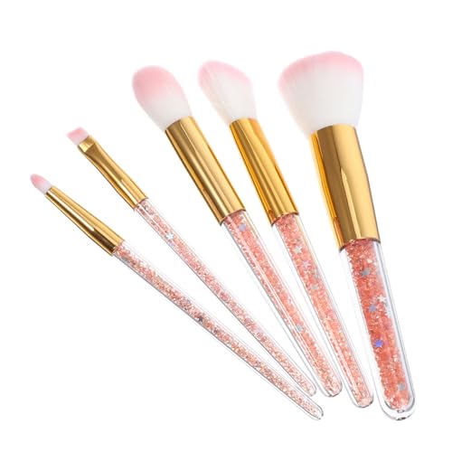 FOMIYES Unverzichtbare Make-up-pinsel 5-teiliges Set Foundation-augenbrauenpinsel Leicht Zu Reinigen Für Frauen von FOMIYES