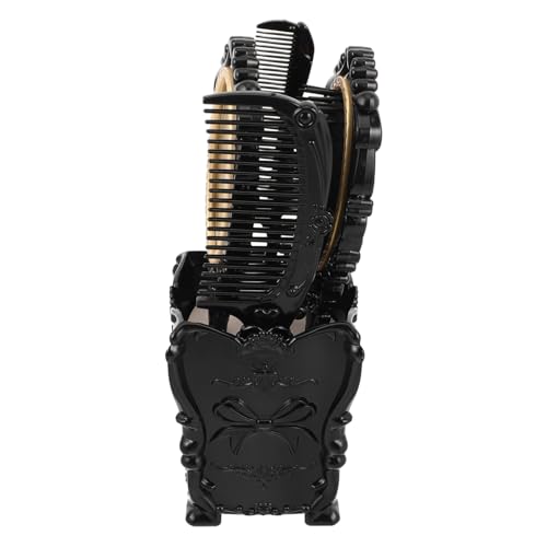 FOMIYES Kosmetikspiegel Kammset Für Die Haarpflege Von Mädchen Rundbürste Zum Föhnen Antiker Kosmetikspiegel Entwirrungskamm Und Kammhalter Für Den Heimsalongebrauch von FOMIYES