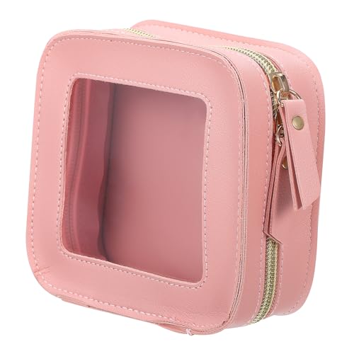 FOMIYES Elegante Mini-Make-up-Tasche Tragbare Kosmetiktasche Sicherer Reißverschluss Reise-Make-up-Tasche Organizer Kompakte Kulturtasche Für Frauen von FOMIYES