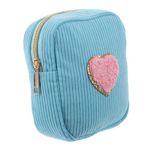FOMIYES Kosmetiktasche Mit Gesticktem Patch Make Up Organizer Kleine Make Up Tasche Kosmetiktasche Für Die Handtasche Reißverschluss Mini Geldbörse Kosmetiktaschen Reise Make Up FOMIYES Kosmetiktasche Mit Gesticktem Patch Make Up Organizer Kleine Make Up Tasche Kosmetiktasche Für Die Handtasche Reißverschluss Mini Geldbörse Kosmetiktaschen Reise Make Up von FOMIYES