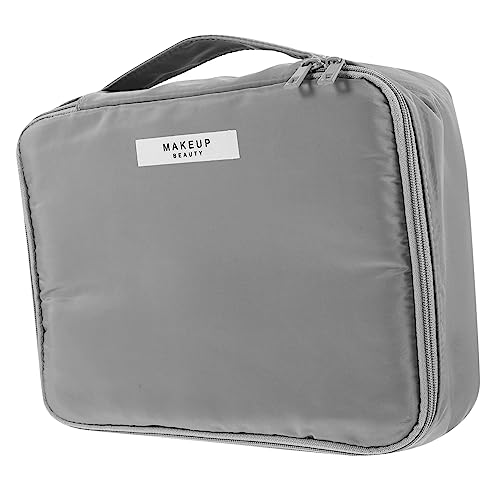 FOMIYES Kosmetiktasche Mit Großem Fassungsvermögen Make-up-flüssigkeitsbeutel Tragbarer Organizer Tragbare Aufbewahrungstasche Abnehmbarer Organizer Mädchen Pflege Polyester Puderpinsel von FOMIYES