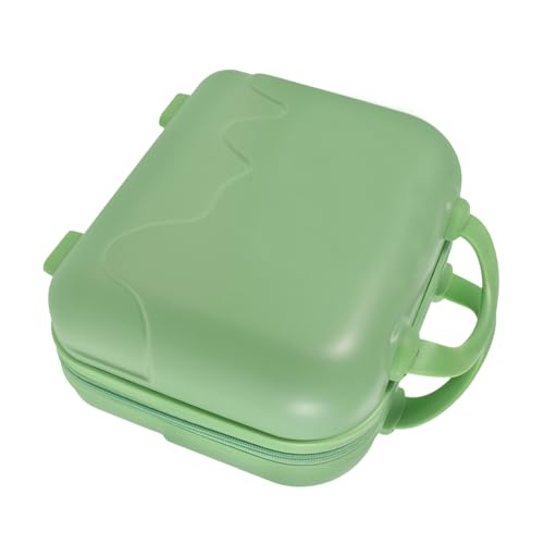 FOMIYES Kosmetiktasche Mit Gummiband Tragbarer Reise-Organizer Für Mädchen Hartschalen-Koffer Aus Abs Und Polyester Mit Mehreren Fächern Für Ordnung von FOMIYES