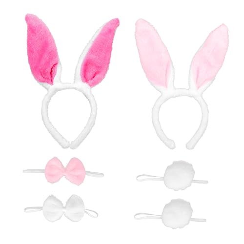 FOMIYES Kostüm-stirnband-set Mit Hasenohren 2er-pack Bequem Und Für Den Einsatz Auf Festen Und Der Bühne FOMIYES Kostüm-stirnband-set Mit Hasenohren 2er-pack Bequem Und Für Den Einsatz Auf Festen Und Der Bühne von FOMIYES