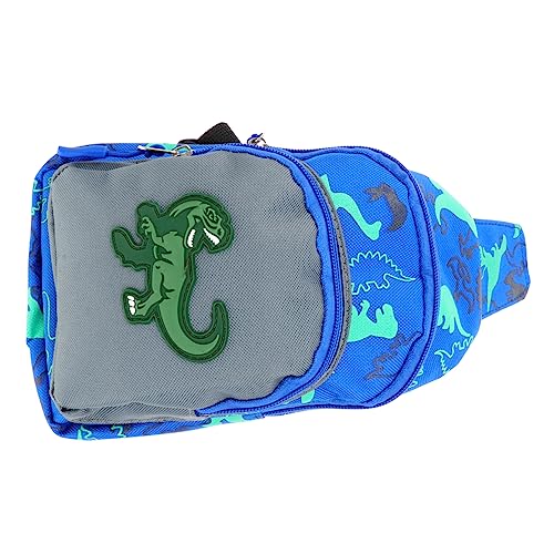 FOMIYES Kreative Junge Mädchen Umhängetasche Niedliche Cartoon Dinosaurier Gürteltasche Aus Strapazierfähigem Nylon Für Jungen Und Mädchen Für Freizeit Und Schule von FOMIYES