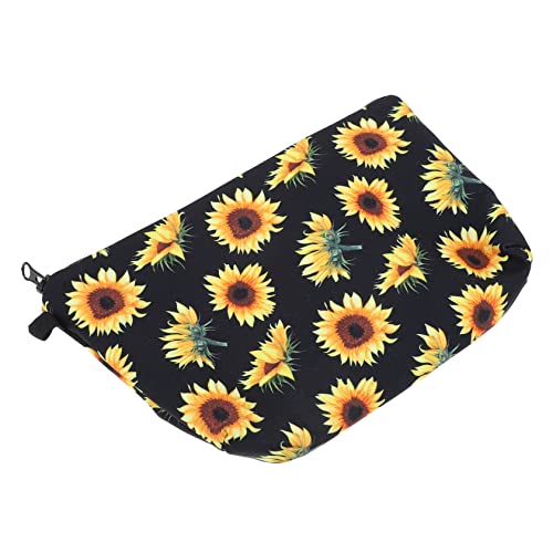 FOMIYES Wäschesack Kosmetik-Organizer-etui Schminktasche Mit Reißverschluss Blumenkosmetiktaschen Schreibwarenkoffer Für Die Schule Reisen Zahnbürste Damen Polyester Multifunktionstasche von FOMIYES