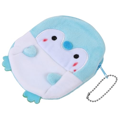 FOMIYES Plüsch Pinguin Tasche Für Münzen Süße Geldbörse Aus Pp-baumwollmaterial Tragbar Und Kompakt Für Schlüssel Und Kleine Gegenstände von FOMIYES