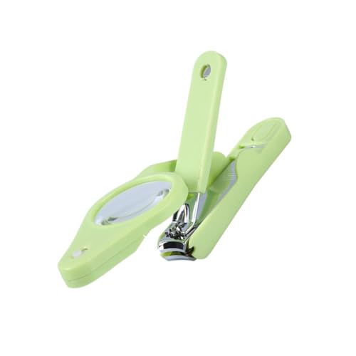 FOMIYES LED Beleuchteter Nagelknipser mit Verstellbarer Lupe Rostfrei und Langlebig Ergonomisch für Frauen Männer und Tragbarer Zehennagel und Fingernagelknipser Präzises Schneiden und von FOMIYES