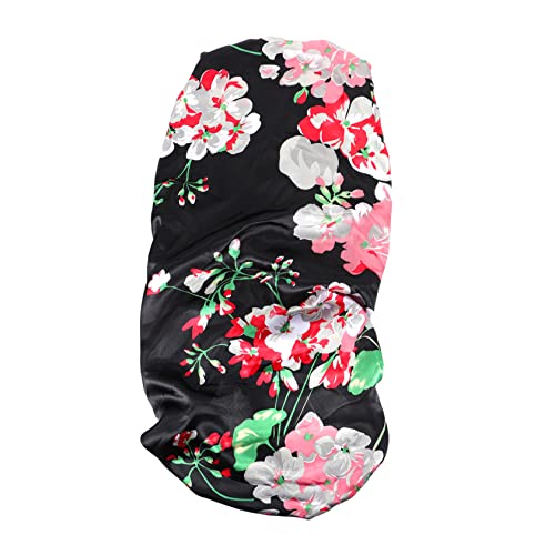 FOMIYES Schlafmütze Für Damen – Elastische Haube Mit Schal Vollflächige Abdeckung Haarpflegemütze Für Die Nacht Ideal Für Jede Haarlänge von FOMIYES