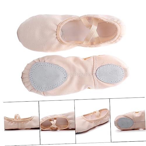 FOMIYES Leichte Elastische Ballettschuhe mit Rutschfester Sohle für Erwachsene Flexible und Tanzschuhe für Yoga Ballett Modern Dance und Training von FOMIYES