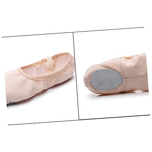 FOMIYES Leichte Elastische Tanzschuhe für Erwachsene und rutschfeste Ballettschläppchen mit Weicher Sohle für Yoga Ballett und Moderne Tänze von FOMIYES