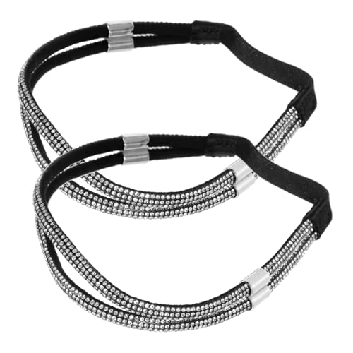 FOMIYES Lose High Heels Schuhriemen mit Strass Verstellbare Pumps Fersenschoner Knöchelriemen für Damen Praktisch Stilvoll für Rutschfesten Halt bei Hohem Absatz von FOMIYES