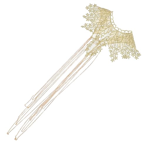 FOMIYES Luxuriöse Lace Body Chain Halskette für Damen Körperkette Schmuck für Besondere Anlässe für Strand Party Festival FOMIYES Luxuriöse Lace Body Chain Halskette für Damen Körperkette Schmuck für Besondere Anlässe für Strand Party Festival von FOMIYES