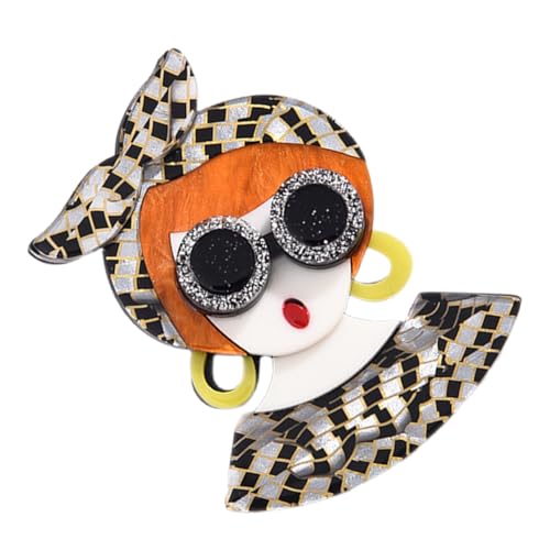 FOMIYES Mädchen Brosche Anstecknadel Alloy Brustspange für Damen als Dekoratives Accessoire zu Jacken T Shirts und Festlichen Anlässen Leichter und Langlebiger Modeschmuck von FOMIYES