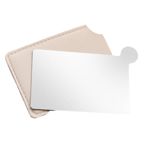 FOMIYES Make Up Mischpalette aus Edelstahl mit Integriertem Spiegel Kosmetikpalette zum Mischen von Foundation und Lidschatten Langlebiges Make Up Werkzeug für Präzises Farb und Nagellack von FOMIYES