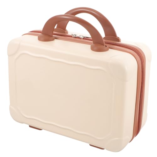 FOMIYES Schminkkoffer Make-up-Organizer Tragbarer Mini-Koffer Für Damen Aufbewahrungsbox Für Kosmetik Und Schmuck Leicht Und Praktisch Für Reisen von FOMIYES