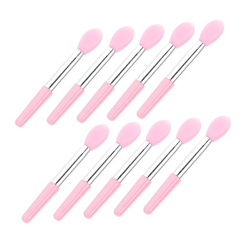 FOMIYES 10stücke Lippenstift Augen Make-up Pinsel Kosmetikpinsel Aus Silikon Damen Lidschattenpinsel von FOMIYES