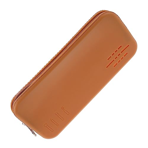 FOMIYES Make-up-pinselhalter Mit Reißverschluss Kosmetiktasche Aus Silikon Reiseetui Zum Organisieren Von Lippenstiften Und Pinseln Praktischer Beutel Für Damen von FOMIYES