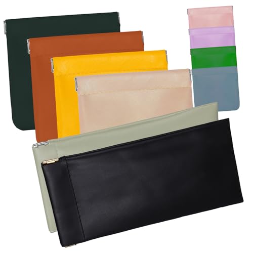 FOMIYES 10stücke Kleine Make-up-Tasche Kosmetiktasche Aus Pu Für Damen Tragbare Reise-Organizer-Tasche Zum Aufbewahren Von Kosmetika Und Persönlichen Kleinigkeiten von FOMIYES