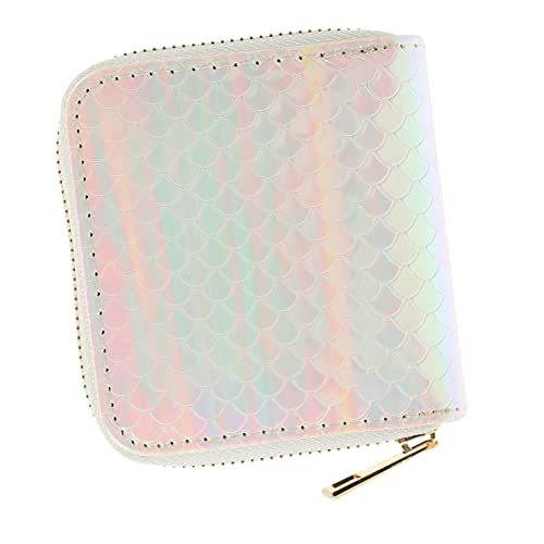 FOMIYES Kartenetui Damen PU Kleine Geldbörse Multifunktions Münzaufbewahrung Reißverschluss Klein für Kreditkarten und Ausweise von FOMIYES