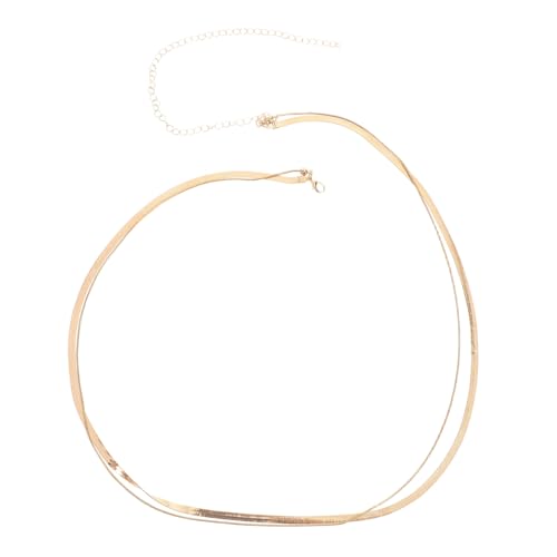 FOMIYES Mehrlagige Verstellbare Taillenkette für Frauen Leichte Hautfreundliche Körperkette Vielseitiges Strand und Partyzubehör Sommerkleidern und Jeans von FOMIYES