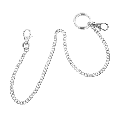 FOMIYES 1stücke Herren Geldbörse Kette Mit Karabinerhaken Robuste Jeans Kette Für Hosentaschen Und Gürtel Dekorative Schlüsselhalter Für Accessoires von FOMIYES
