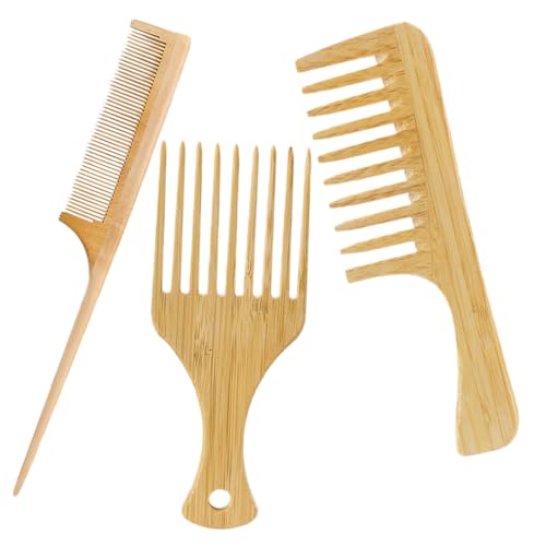 FOMIYES Men Styling Kamm aus Langlebigem Bambus Teilig mit Dichtem Spitzem und Breitem Zahn für Einfaches Entwirren Haarglättung und Styling Tragbar für Herren Tägliche FOMIYES Men Styling Kamm aus Langlebigem Bambus Teilig mit Dichtem Spitzem und Breitem Zahn für Einfaches Entwirren Haarglättung und Styling Tragbar für Herren Tägliche von FOMIYES