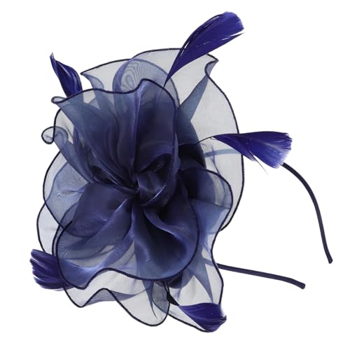 FOMIYES Mesh Kopfschmuck Teeparty Hut Für Mädchen Teeparty Hüte Haarschmuck Für Mädchen Haarspangen Ornament Retro Hut Haarspangen Hüte Für Frauen Modisches Weibliches von FOMIYES