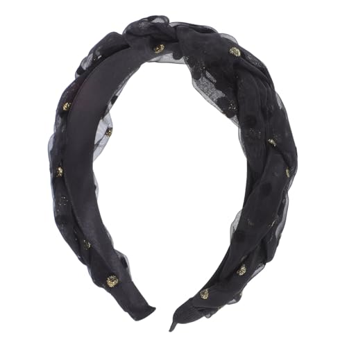 FOMIYES Netz-stirnband Für Damen Dekoratives Kopfstück Elegantes Haarband Breites Stirnband Modisches Haar-accessoire Für Mädchen von FOMIYES