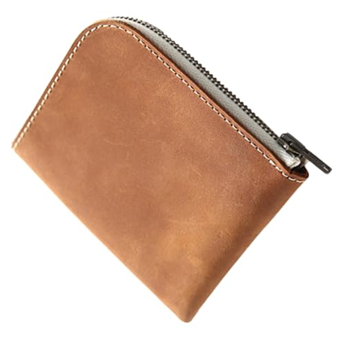 FOMIYES Mini Herren Geldbörse Kurzformat Kartenetui mit Münzfach Kompaktes Portemonnaie für Kreditkarten und Münzen Robust Gefertigt Langlebig und Praktisch für Unterwegs von FOMIYES