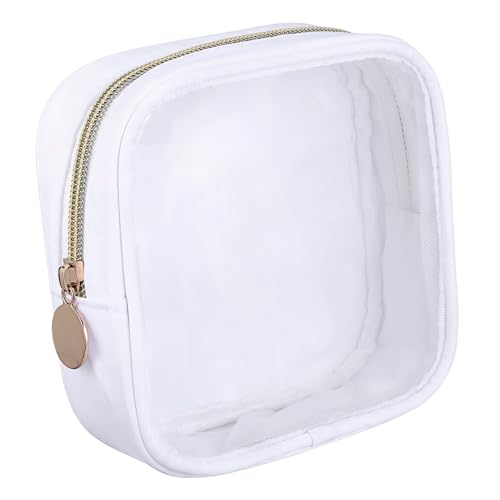 FOMIYES Mini Makeup Pouch Transparente Kosmetiktasche Mit Reißverschluss Für Reisen Kleine Aufbewahrungstasche Für Make-up Und Pflegeprodukte Kompaktes Design Für Damen Und Herren von FOMIYES