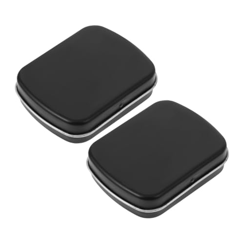 FOMIYES Mini-aquarellpalette Für Künstler Mit Deckel 2-teilige Metalldose Zur Farbaufbewahrung Nagel-organizer Tragbare Reisepalette Leicht Zu Reinigen von FOMIYES