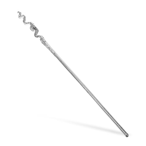 FOMIYES Minimalist Metall Haarstäbchen Langlebiger Haarschmuck für Frauen Klassisch Silberfarben Leichter Haarstab für Dutt Einfaches Design Vielseitig Kombinierbar Stilvoller von FOMIYES