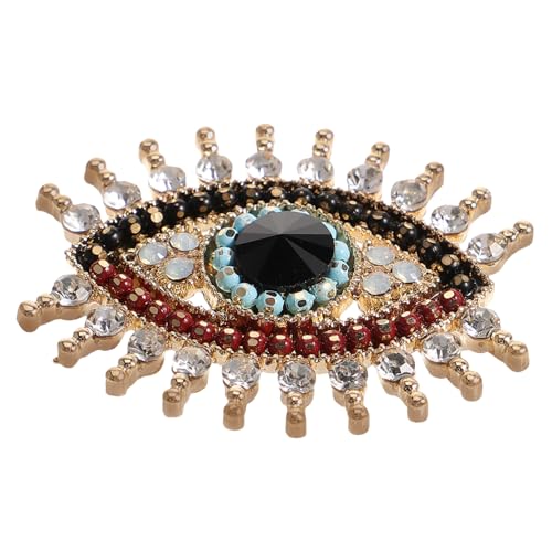 FOMIYES Modematel Legierungsbrosche Dekorative Augenbrosche für Frauen Stilvolles Accessoire für Schals Outfits für Besondere Anlässe von FOMIYES