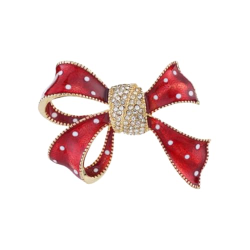 FOMIYES Modische Brosche mit Schleifen design Leichte Stabile Anstecknadel Vielseitig für Kleidung Taschen Schals Damen Schmucknadel für Besondere Anlässe Wie Valentinstag und Geburtstag von FOMIYES