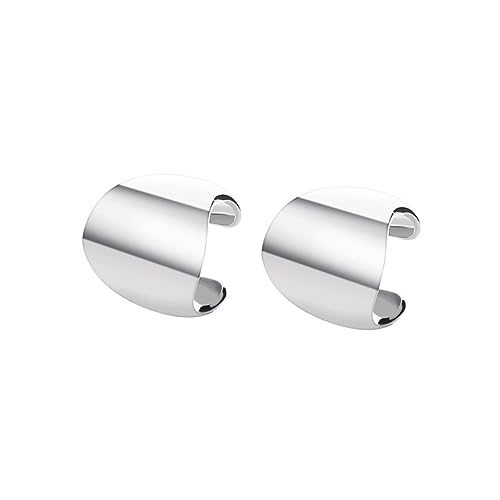 FOMIYES Modische Metall Ohrclips Damen Ohrschmuck Poliert Elegant Stilvoll Retro Design Silber Ohrklemmen für Party Alltag Geschenk FOMIYES Modische Metall Ohrclips Damen Ohrschmuck Poliert Elegant Stilvoll Retro Design Silber Ohrklemmen für Party Alltag Geschenk von FOMIYES