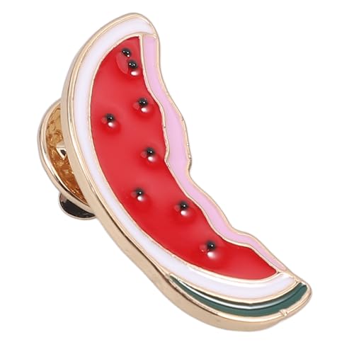 FOMIYES Modische Wassermelonen Brosche Damen Kreative Retro Anstecknadel für Kleidung und Strickjacken Langlebiger Fruchtiger Emaille Pin als für Freunde und Familie von FOMIYES