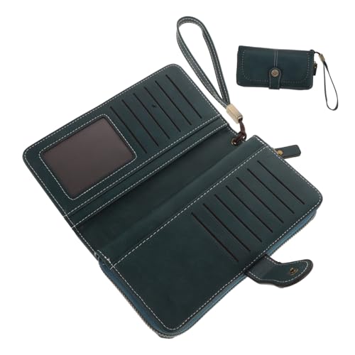 FOMIYES Münzhalter Geldbörse Brieftasche Süß Weibliche Brieftasche Münzbeutel Mit Reißverschluss Tragbare Brieftasche Armbandbrieftasche Münzbörse Für Damen Pu-Leder Blue FOMIYES Münzhalter Geldbörse Brieftasche Süß Weibliche Brieftasche Münzbeutel Mit Reißverschluss Tragbare Brieftasche Armbandbrieftasche Münzbörse Für Damen Pu-Leder Blue von FOMIYES
