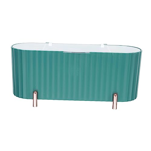 FOMIYES Multi-grid-make-up-baumwoll-organizer Haushalts-make-up-pad-organizer Behälter Mit Deckel Wattestäbchen-box Kosmetik-aufbewahrungsbox von FOMIYES