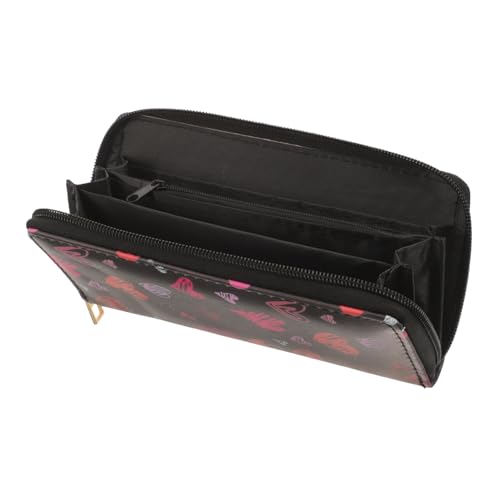 FOMIYES Damen Lange Geldbörse Mit Kartenhalter Großes Fassungsvermögen Praktische Accessoires Für Alltag Reisen Herz Muster Zipper Versorgung FOMIYES Damen Lange Geldbörse Mit Kartenhalter Großes Fassungsvermögen Praktische Accessoires Für Alltag Reisen Herz Muster Zipper Versorgung von FOMIYES