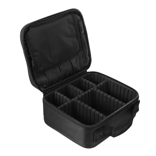 FOMIYES Multilagige Portable Kosmetiktasche mit Henkel Geräumig und Praktisch als Make Up und Reise Waschtasche für Damen und Herren für Kurze Trips und Platzsparende Aufbewahrung von FOMIYES