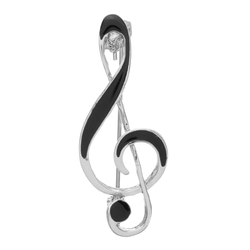 FOMIYES Musiknoten Brosche Zubehör Musikthema Anstecknadel Kleidungsbrosche Musiknoten Form Broschen Broschen Anstecknadeln Für Kleidung Anzug Kleid Musiknoten Brosche Für von FOMIYES