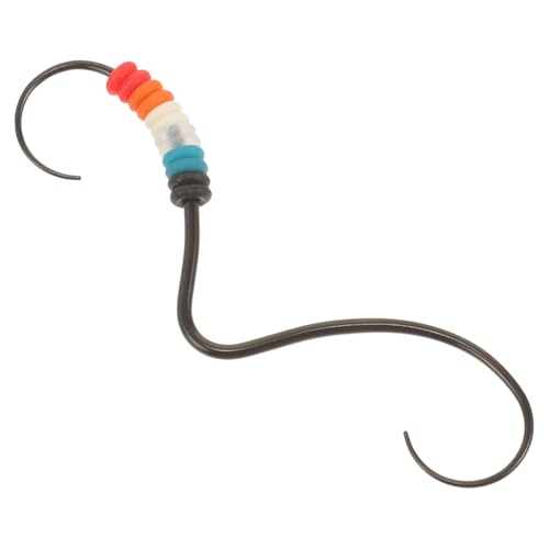 FOMIYES Mustache Septum Nasenring Piercing Schmuck Edelstahl Schwarz Komfortabel Sicher für Damen Herren Alltag und Party von FOMIYES