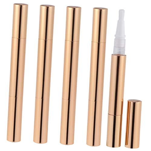 FOMIYES Nagel Drehen Stift Lip Gloss Container Für Reise 5 Stücke Leere Lippenstift Fläschchen Flaschen von FOMIYES