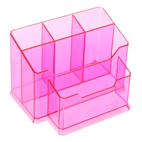 FOMIYES Nagelbürstenhalter Acryl Organizer Make-up Pinselhalter Aufbewahrungshalter Kosmetik Organizer Schreibtischhalter Bürstenhalter Für Nagelwerkzeuge von FOMIYES