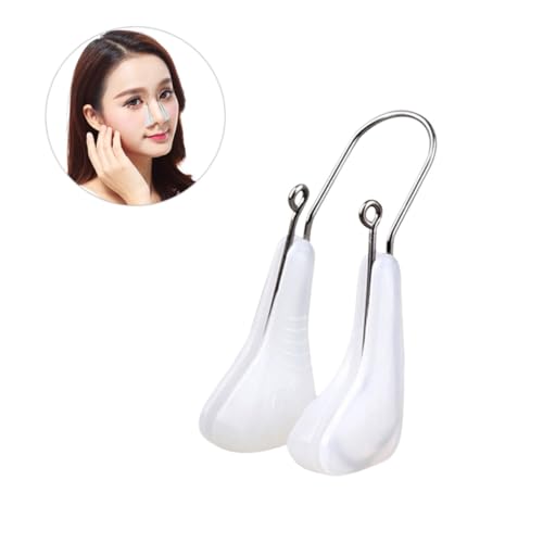 FOMIYES Nasenclip Nasenlifting Clip Nasenformer Nasenbrücke Beauty Tool für Frauen und Mädchen zur Sanften Nasenformung und Anhebung Schmerzfrei Weiß Langlebiges Material FOMIYES Nasenclip Nasenlifting Clip Nasenformer Nasenbrücke Beauty Tool für Frauen und Mädchen zur Sanften Nasenformung und Anhebung Schmerzfrei Weiß Langlebiges Material von FOMIYES
