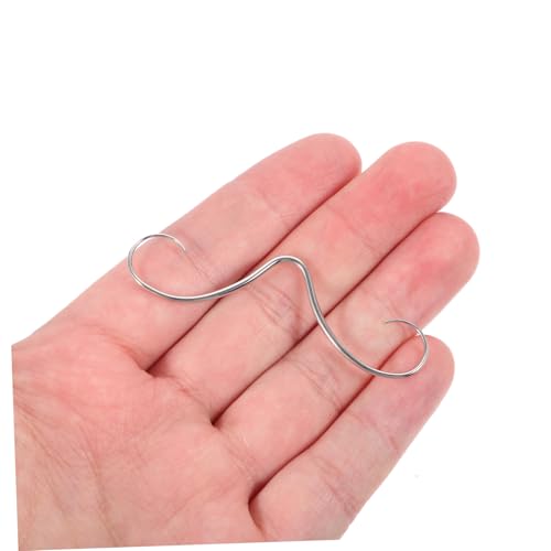 FOMIYES Nasenring Septum Piercing Schmuck Schnurrbart Design Komfortabel Passend für Damen Herren Stilvolles Body Jewelry Langlebig und Pflegeleicht von FOMIYES